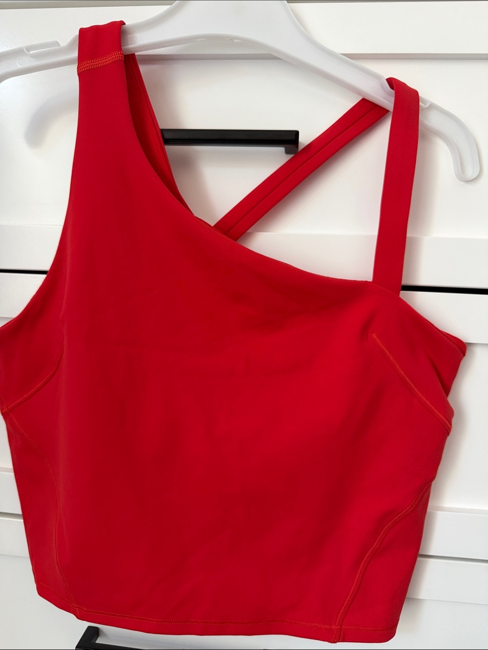 lululemon athletica Bright Red Strappy Workout Tank